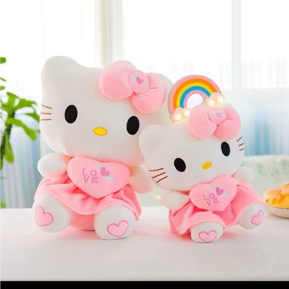 Hello Kitty Pink and White Plush Stuffed Animal
0212 - Picture 5 of 6